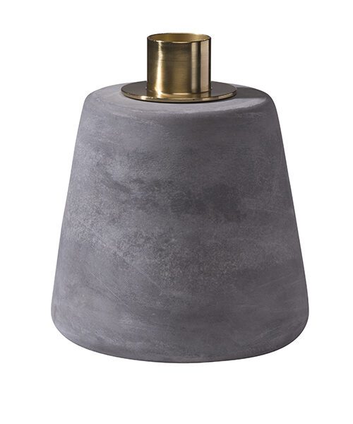 industrial design cone candleholder