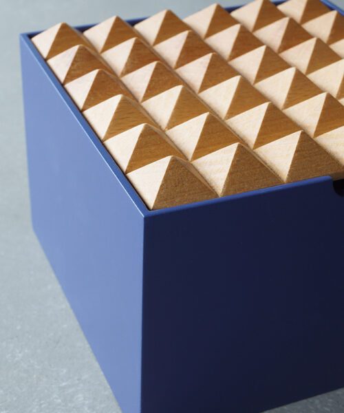 Alternative view of Pyramid Box XLarge Dark Blue