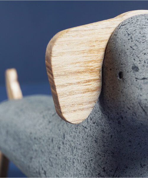 Alternative view of Concrete Dog Spotted Grey/Natural Ash