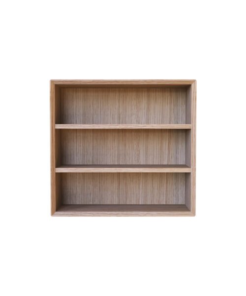 Alternative view of Parva 3 White Oiled oak