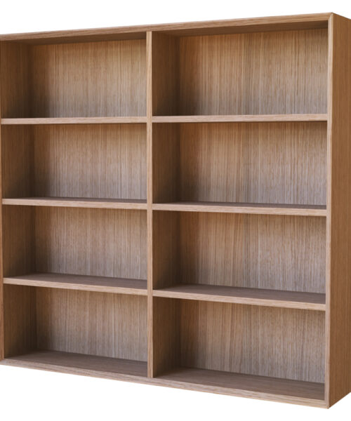 Alternative view of Parva 8 White Oiled oak